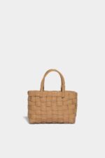 Dsquared2 Iconic Mama Weave Bag BLACK/BEIGE