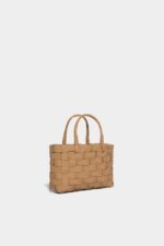 Dsquared2 Iconic Mama Weave Bag BLACK/BEIGE - Image 3