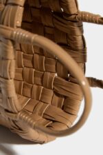 Dsquared2 Iconic Mama Weave Bag BLACK/BEIGE - Image 4