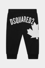 Dsquared2 Iconic MAZARINE BLUE/BLACK D2Kids Sweatpants - Image 2