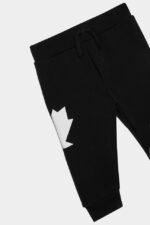 Dsquared2 Iconic MAZARINE BLUE/BLACK D2Kids Sweatpants - Image 3