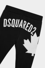 Dsquared2 Iconic MAZARINE BLUE/BLACK D2Kids Sweatpants - Image 4