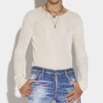 Dsquared2 Iconic Medium Breeze Wash Skater Jeans