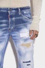 Dsquared2 Iconic Medium Chino Patches Wash Cool Guy Jeans - Image 3