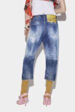 Dsquared2 Iconic Medium Spotty Wash Kawaii Jeans - Image 4