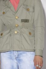 Dsquared2 Iconic Military Belted Jacket - Image 4