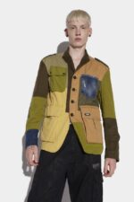 Dsquared2 Iconic Military Patchwork Blazer - Image 3