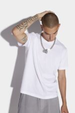 Dsquared2 Iconic Mini Dsq2 Box T-Shirt WHITE/BLACK