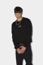Dsquared2 Iconic Mini Icon Sweater BLACK D2