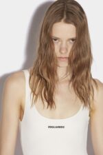 Dsquared2 Iconic Mini Logo One-Piece Swimsuit - Image 3