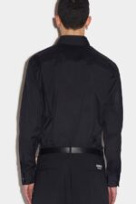 Dsquared2 Iconic Mini Logo Relax Dan Shirt WHITE/BLACK - Image 3