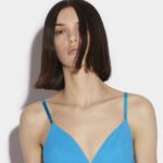 Dsquared2 Iconic Mini Logo Sport Triangle Bra BLACK/BLUE