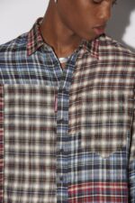 Dsquared2 Iconic Mix Check Drop Shirt - Image 3