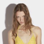 Dsquared2 Iconic Monogram Bikini Top