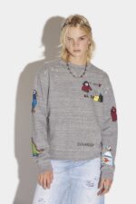 Dsquared2 Iconic Monsters Cool Sweater
