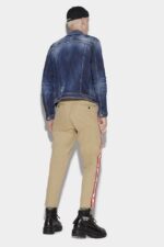 Dsquared2 Iconic New Dan Tape Trousers - Image 2