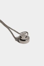 Dsquared2 Iconic Nozzle Necklace D2 PALLADIUM - Image 3