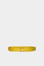 Dsquared2 Iconic One Life Organic Cotton Belt GREEN/TURMERIC - Image 2