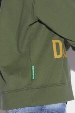 Dsquared2 Iconic One Life Organic Cotton Cool Sweatshirt GREEN - Image 5