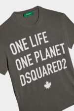 Dsquared2 Iconic One Life Organic Cotton Cool T-Shirt - Image 3