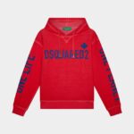 Dsquared2 Iconic One Life Organic Cotton Fit Hooded Sweatshirt