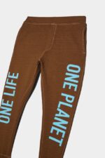 Dsquared2 Iconic One Life Organic Cotton Joggers BROWN - Image 3