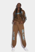 Dsquared2 Iconic One Life Organic Cotton Joggers BROWN D2