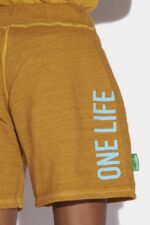 Dsquared2 Iconic One Life Organic Cotton Shorts D2 OCHRE - Image 5