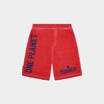 Dsquared2 Iconic One Life Organic Cotton Shorts RED D2