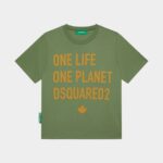 Dsquared2 Iconic One Life Partially Recycled Cotton T-Shirt