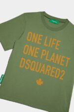 Dsquared2 Iconic One Life Partially Recycled Cotton T-Shirt - Image 3