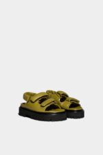 Dsquared2 Iconic PaddeD2 Sandals GREEN - Image 3