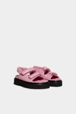 Dsquared2 Iconic PaddeD2 Sandals GREEN/PINK - Image 3