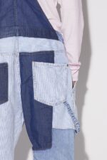 Dsquared2 Iconic Patchwork Dungarees - Image 4