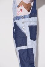 Dsquared2 Iconic Patchwork Dungarees - Image 5