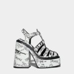 Dsquared2 Iconic Platform Heeled Sandals D2 FANTASY
