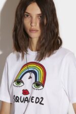 Dsquared2 Iconic Rainbow Renny T-Shirt - Image 3