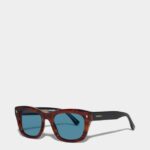 Dsquared2 Iconic Refined Brown Horn Sunglasses