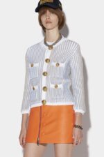 Dsquared2 Iconic Riviera Knit Jacket - Image 3