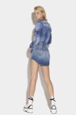 Dsquared2 Iconic Round Bottom Jean Dress - Image 2