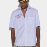 Dsquared2 Iconic Scribble Bowling Shirt