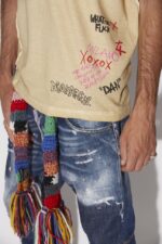 Dsquared2 Iconic Scribbles Serafino Polo - Image 4