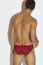 Dsquared2 Iconic Scribbles Swim Brief D2 FANTASY - Image 2