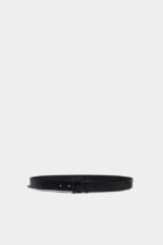 Dsquared2 Iconic Simple Man Belt BLACK/BLACK - Image 2