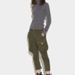 Dsquared2 Iconic Skinny Cargo Pants GREEN