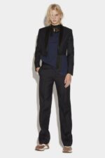 Dsquared2 Iconic Slouchy Trousers BLACK D2 BLACK