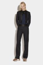 Dsquared2 Iconic Slouchy Trousers BLACK D2 BLACK - Image 3
