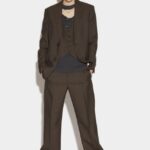 Dsquared2 Iconic Slouchy Trousers BROWN/GREY
