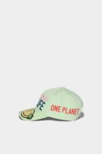 Dsquared2 Iconic Smiley Organic Cotton Baseball Cap - Image 3