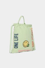 Dsquared2 Iconic Smiley Organic Cotton Drawstring Backpack - Image 3